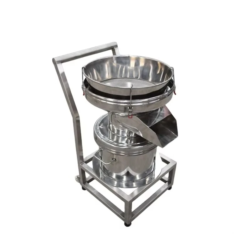 

Small Vibrating Screen Rotary Sieve Industrial Sifter Powder Sifter Filter Sieved Machine