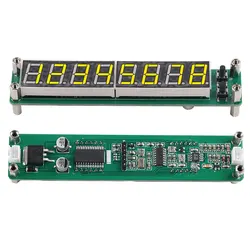 PLJ-8LED-R Digital RF Frequency Meter 0.1MHZ-2.4GHz Counter Tester Cymometer LED Display 8-Bit Display DC 8V-15V