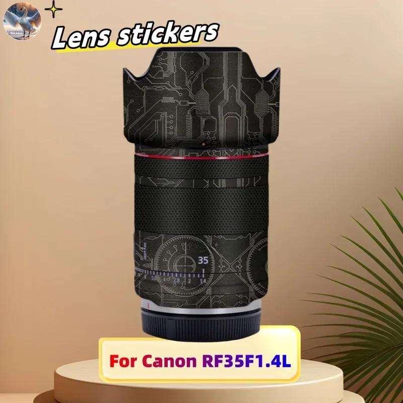 

for Canon RF35F1.4L Camera Lens stickers, precision cut wear-resistant protective film, DIY skin