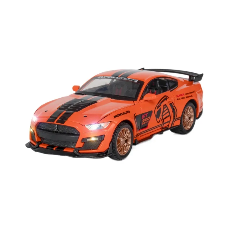 1:32 Viper GT500 Alloy Sports Car Diecast Model Sound Light Toy Birthday Toy Gift Trendy Display Ornament