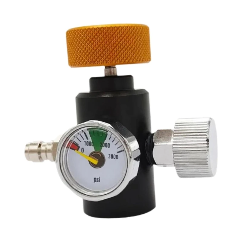 Portable Metal CO2 Filling Adapter CO2 Adapter Pressure Control Valves