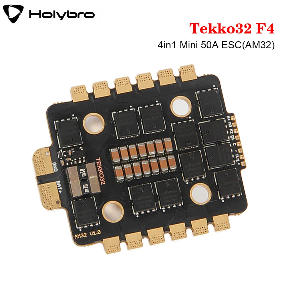 

Holybro Tekko32 F4 Mini 50A ESC (прошивка AM32) 4-6S Lipo DShot 150/300/600/1200 поддержка ESC Телеметрия для гоночного дрона RC FPV