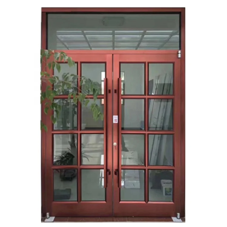 Exterior House Door Philippines Aluminium Frame Glass Doors and windows