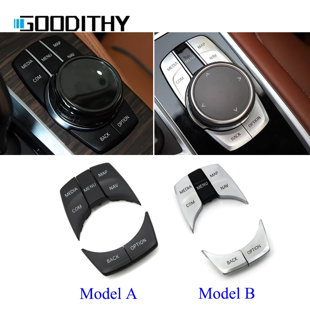 

Car IDRIVE Center Console Multimedia Switch Button Key Cap Repair Kit For BMW 5 6 7 X3 X4 Series G30 G31 G32 G11 G12 2016-2022