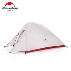 Naturehike Cloud-Up-Campingzelt, Wandern, Outdoor, Familie, Strand, Schatten, wasserdicht, Camping, tragbar, 1, 2, 3 Personen, Rucksackzelt