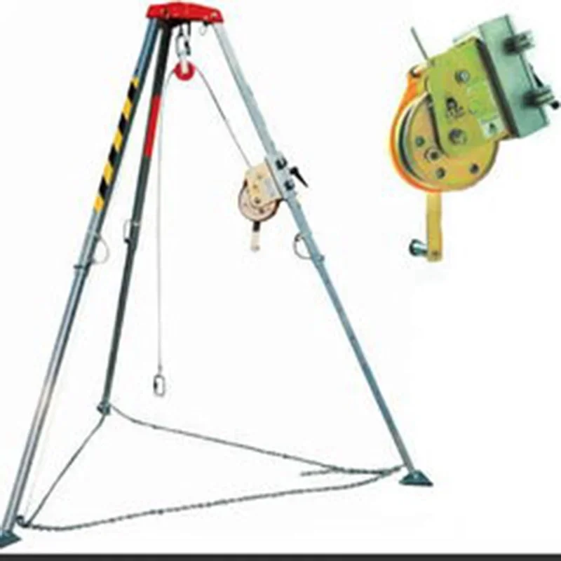 Safety Equipment Aluminum Miller Rescue Safety Tripod with Lifting Winch