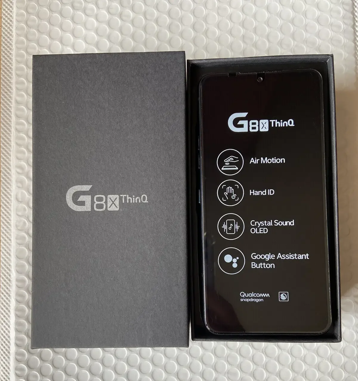 Lg G8x Thinq Smartphone 6.4 ''Octa-Core 6Gb Ram 128Gb Rom Mobiele Lte 32mp Achteruitrijcamera 1sim Ontgrendeld Originele Android Mobiele Telefoon