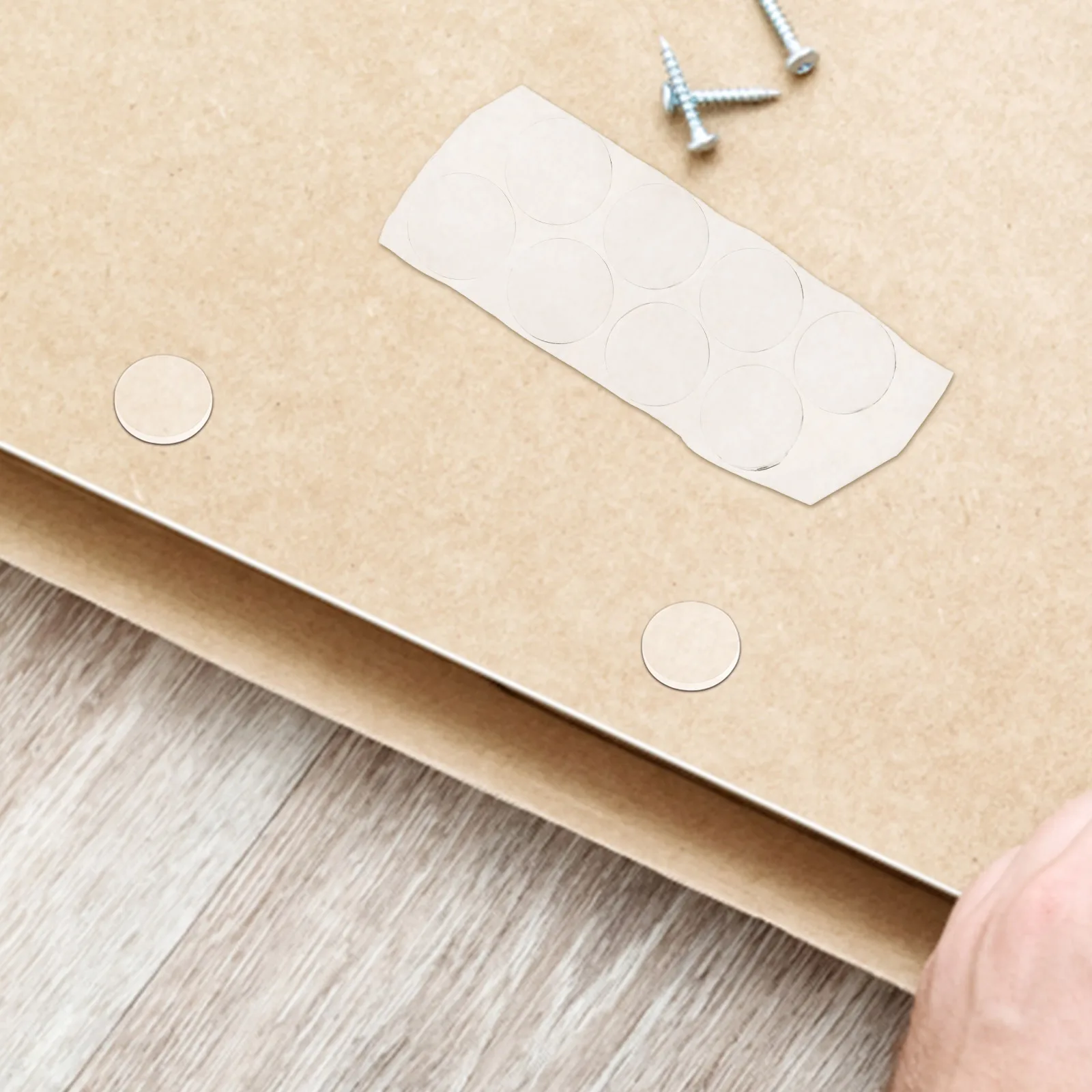 

80 Pcs Clear Anti-slip Gasket Cabinet Bumper Pads Non-slip Stickers Transparent