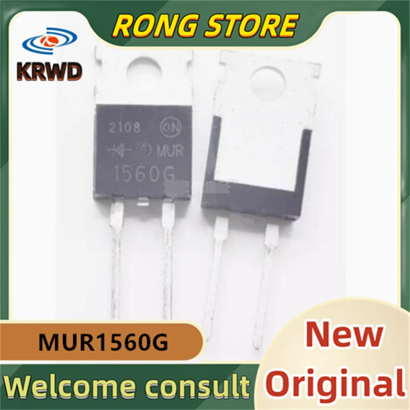 رقاقة IC أصلية ، MUR1560G ، MUR1560 ، G ، 600V15A ، إلى 220 ، جديدة ، 10