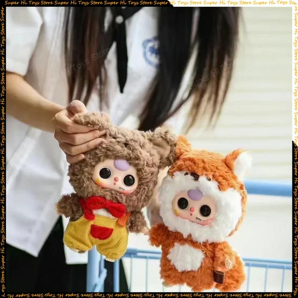 Kawaii Baby Three Third Generation Series Anime Action Figures Plush Dolls Stuffed Model Toys Room Decoration Children Gift