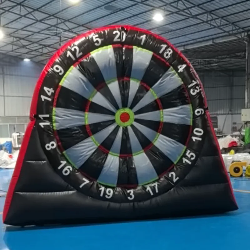 Commercieel Pvc Opblaasbaar Voetbal Dartbord Outdoor Familie Recreatie Opblaasbaar Voetbal Dartbordspel