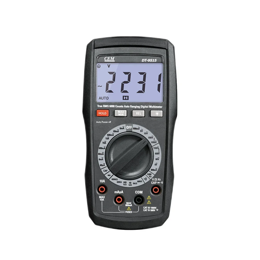 CEM DT-9515 Small Handheld LCD Display Factories Current DC Voltage Digital Multimeter Best Selling Multimeter