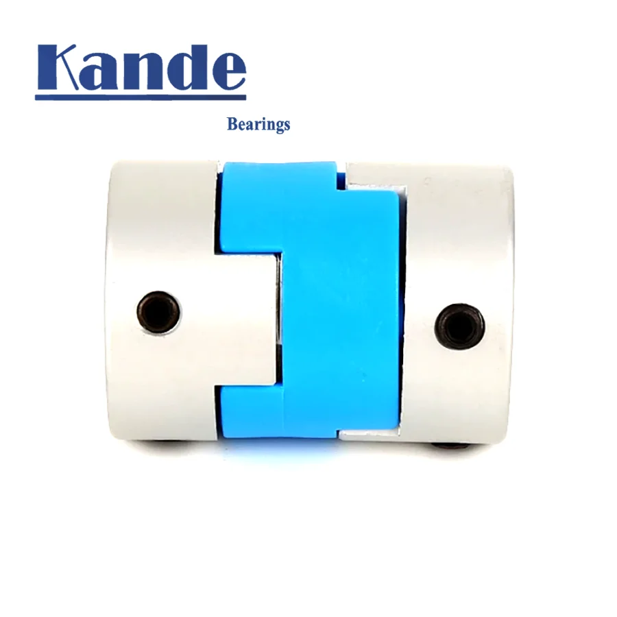 Kande 1PC D70L77 aluminum alloy cross slider coupling adjustment eccentric screw motor clamping large angle cross type coupling