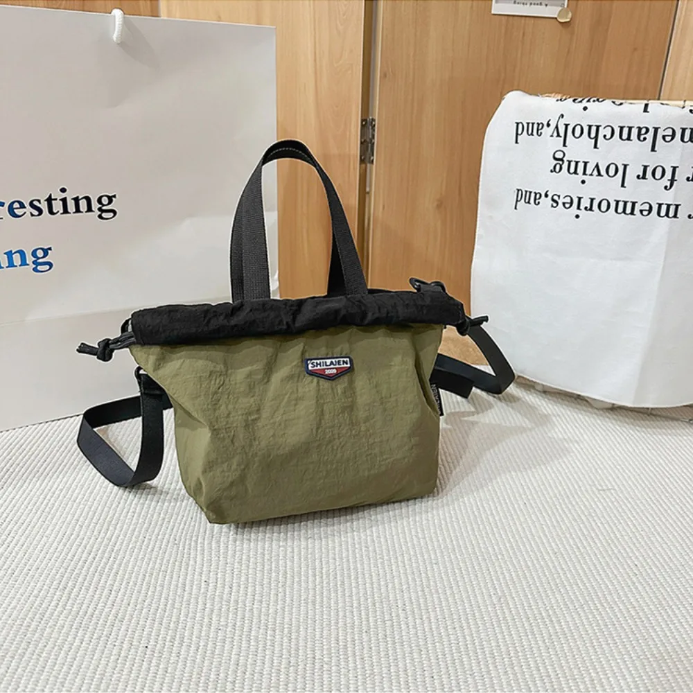 

Mini Quick-dry Nylon Shoulder Bag Portable Pendant Men Crossbody Bag Zipper Pouch Tote Mobile Phone Pack Outdoor