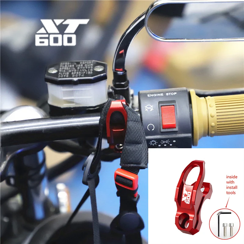 

For Yamaha XT 600/600E/600Z 1984/1985/1986 Motorcycle Modification Accessories Handlebar Helmet Duffel Bag Storage Hooks