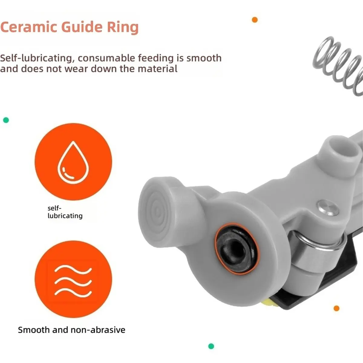For AMS Upgraded Feeding Unit First Stage Feeder Nozzle Assembly Maintenance Kit 3D Printer Parts