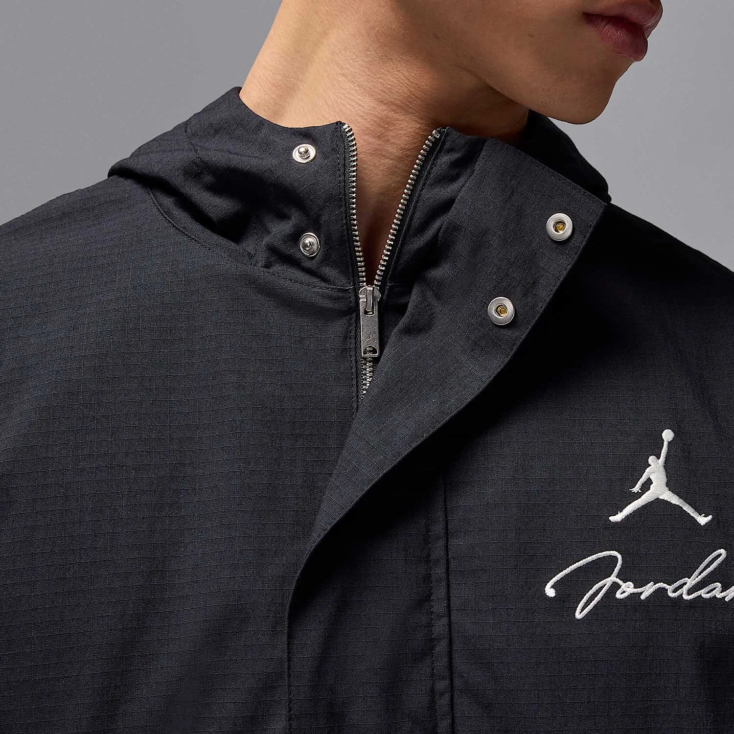 سويت شيرت Nike Official Jordan للرجال بغطاء للرأس بنصف سحاب HF9294-010
