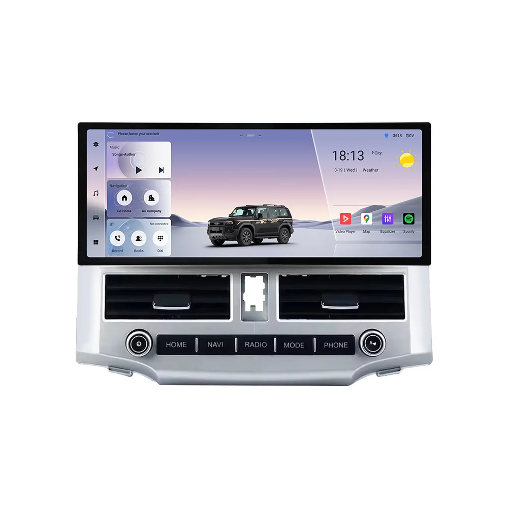 

MS Ultra-narrow Border Car Multimedia System Car Player Auto Radio Video DVD Mp3 For TOYOTA 4Runner 2007-2021