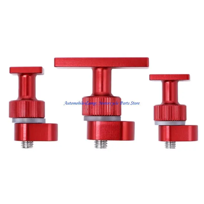 

H7BD 3Pcs Lockable Puller Adjustable Reusable Puller Auto Dent Repair Tool Gasket Drawing Plate Dent Repair Parts