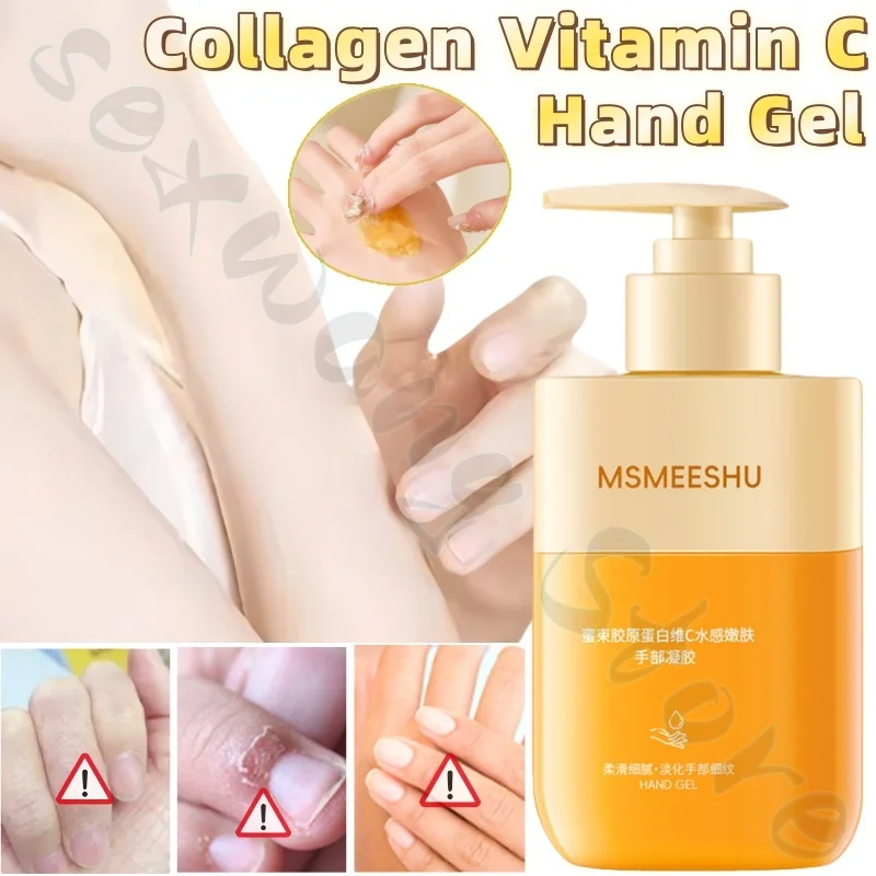 

Collagen Vitamin C Hand Gel Hand Cream Firming, Anti-Drying, Moisturizing, Easy to Absorb, Refreshing and Moisturizing 230ml