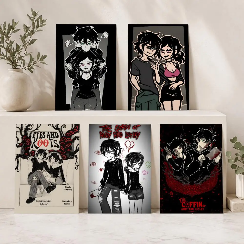 Game The C-coffin Of Andy And Leyley Poster Durable Painting Canvas Poster Wall Hanging Home Interior Decoration Art Mural Gift