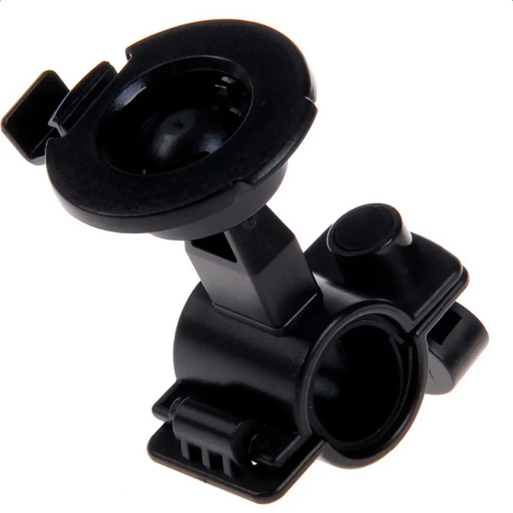 Soporte seguro para manillar de bicicleta con GPS, soporte de plástico de fácil instalación para Garmin Nuvi 55 2458 2557 para exteriores