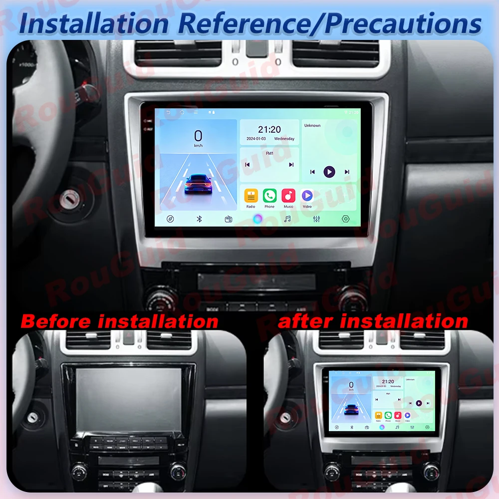Carplay Car Radio Autoradio For Hawtai Santa Fe 7 2017 Multimedia Player GPS Navigation Touch Screen Video Head Unit DSP 5G Wifi