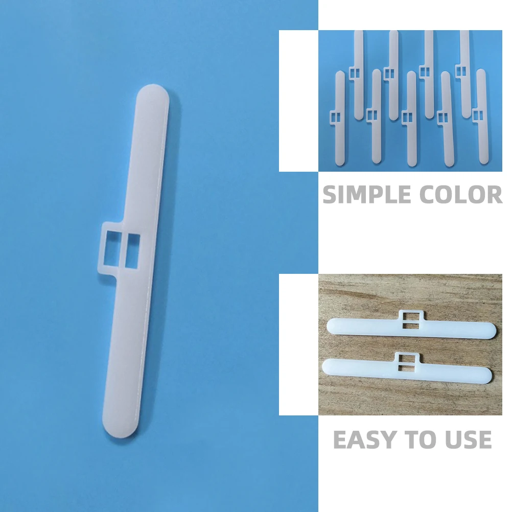 

20pcs Vertical Blind Hangers Plastic Replacement Holders Easy Install For Home Office Kitchen Bathroom Curtain
