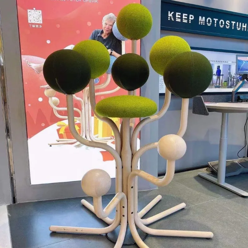 

Nordic creative designer Internet celebrity art chair model room sales office villa balcony ball leisure single chair