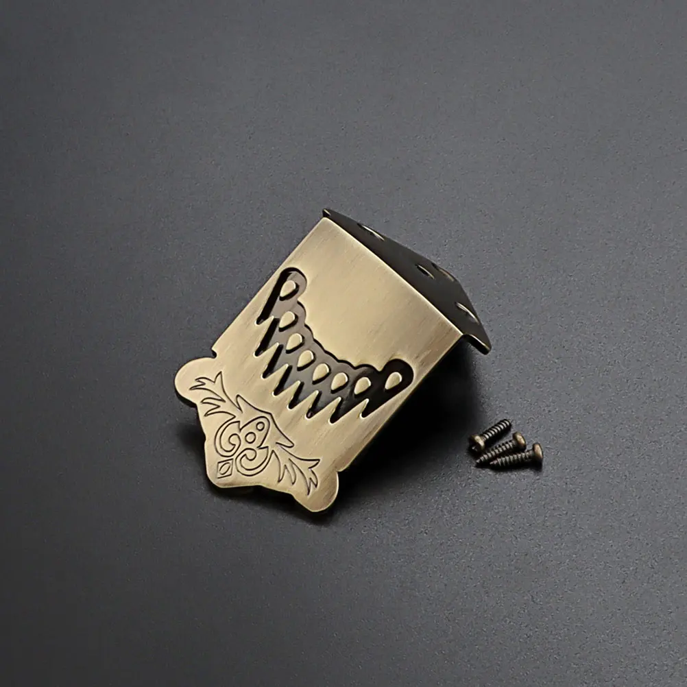 

Bronze Pattern 8-String Mandolin Tailpiece Metal String Parts Guitar Accessories Durable Tuning Intonation Volume