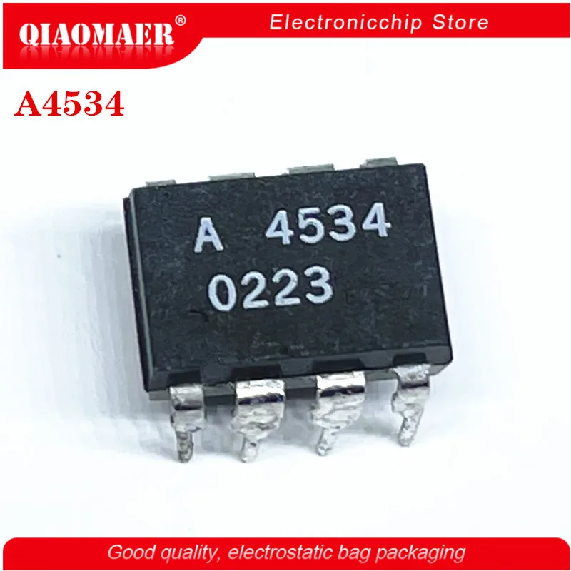 10 pçs/lote A4534 DIP8 HCPL-4534