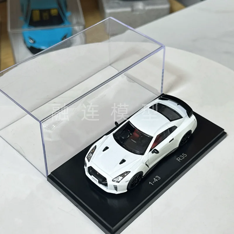 EBBRO 1/64 Scale GT-R R35 Diecast Alloy Car Model Collection Decoration Piece Gift