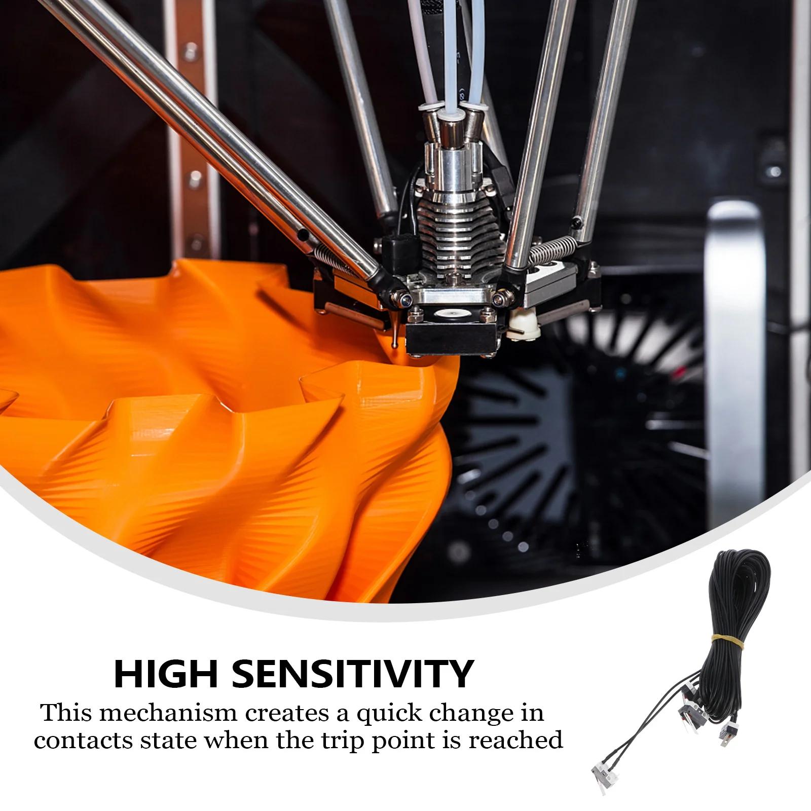 

5 Pcs Micro Switch Limit The Snap Action Electrical Appliance Black Plastic Push Button Travel