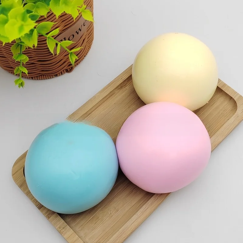 3.5-inch Mochi Taba Squshy Giant Extra Large Fluid Cheese Ball Stress Relief Ball Jumbo Slow Rebound Festival Party Kids Gift