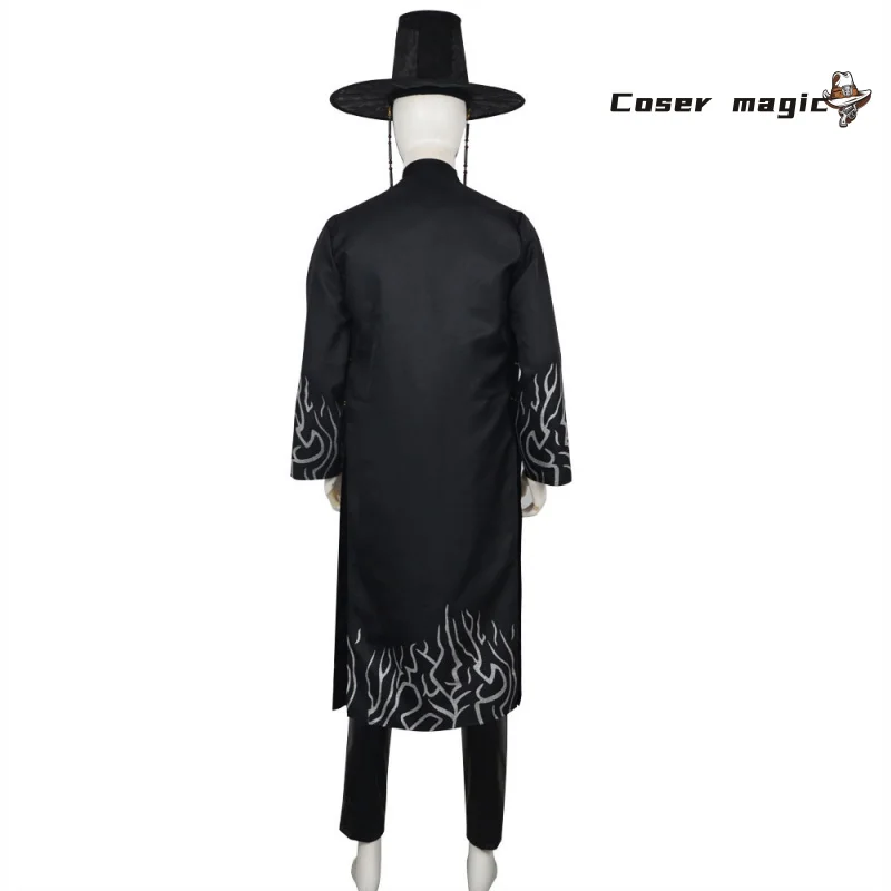 KPop Demon Hunters Saja Boys Jinu Costume Cosplay Uniforme Halloween Carnevale Festa Natale Gioca di ruolo Abbigliamento Abbigliamento