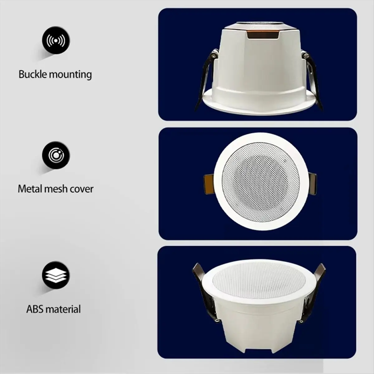 High Quality Bluetooth Ceiling Speaker Professional Surround Sound Bluetooth LoudSpeakers Smart Home Speakers System