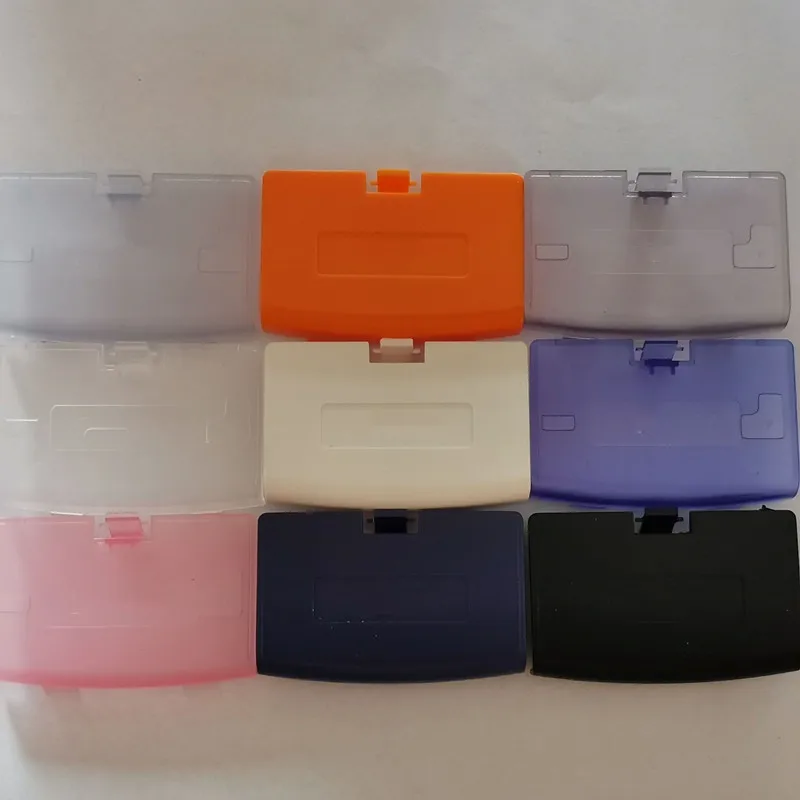 배터리 커버 케이스 gba용 배터리 커버 뚜껑 도어 교체용 GBA 게임보이 어드밴스용 후면 도어 케이스, Nintend Gameboy Advance 배터리커버