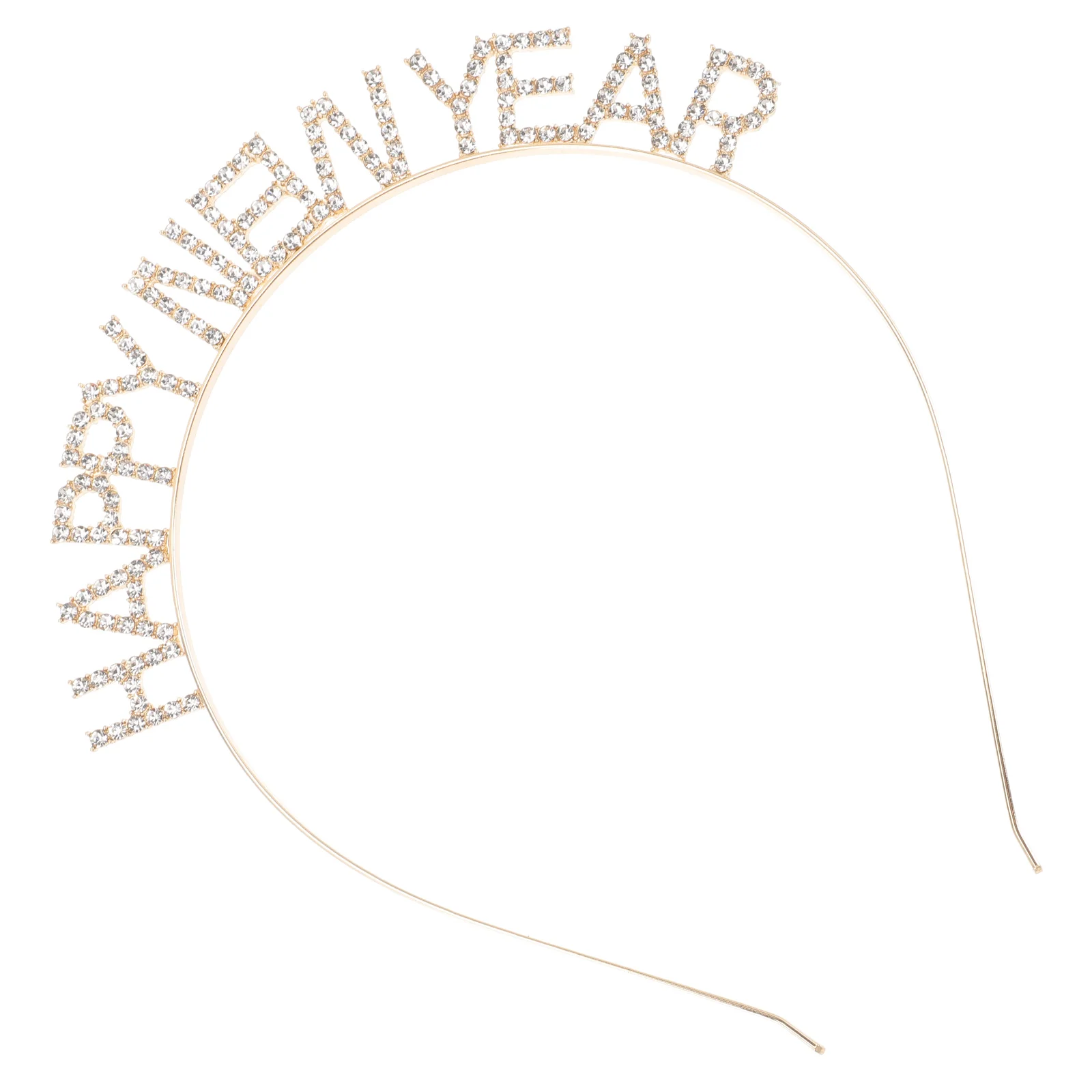 

The Bubble New Year Headband Headbands Zinc Alloy Supplies Compact Hairband