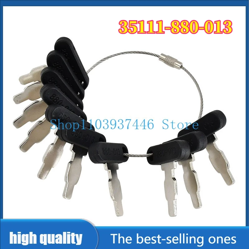 10PCS Ignition Keys 35111-880-013 Compatible with Engine GX160 GX390 GX340 GX240 GX270 GX620