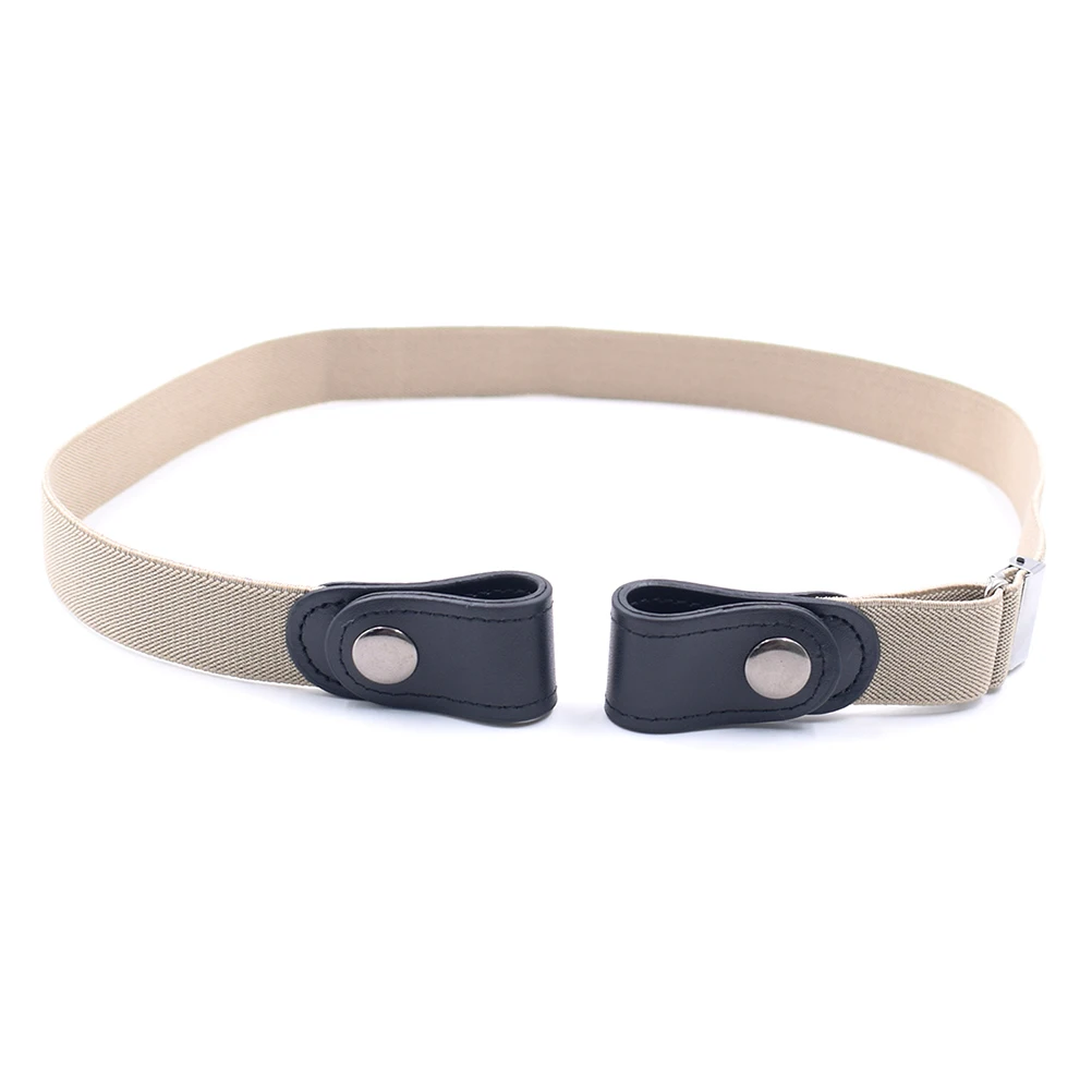 

2pcs Elastic Waistband Belts Stretchy Adjustable Pants Chain No Buckle Lightweight Invisible Belt For Dresses Coats Jeans Gifts