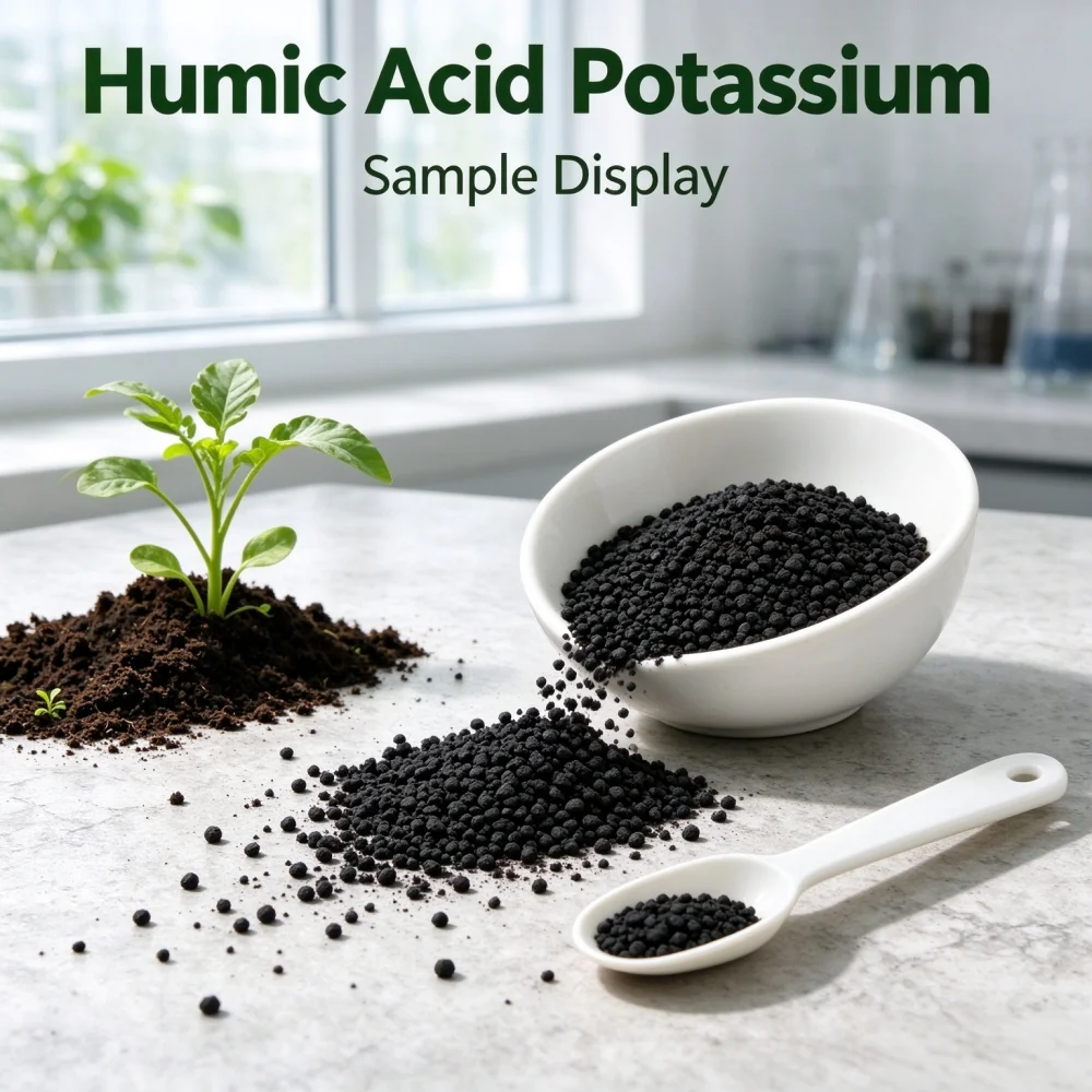 Sodium Humate Humic Acid Organic Fertilizer For Ornamental Flowers Potted & Hydroponic Plants