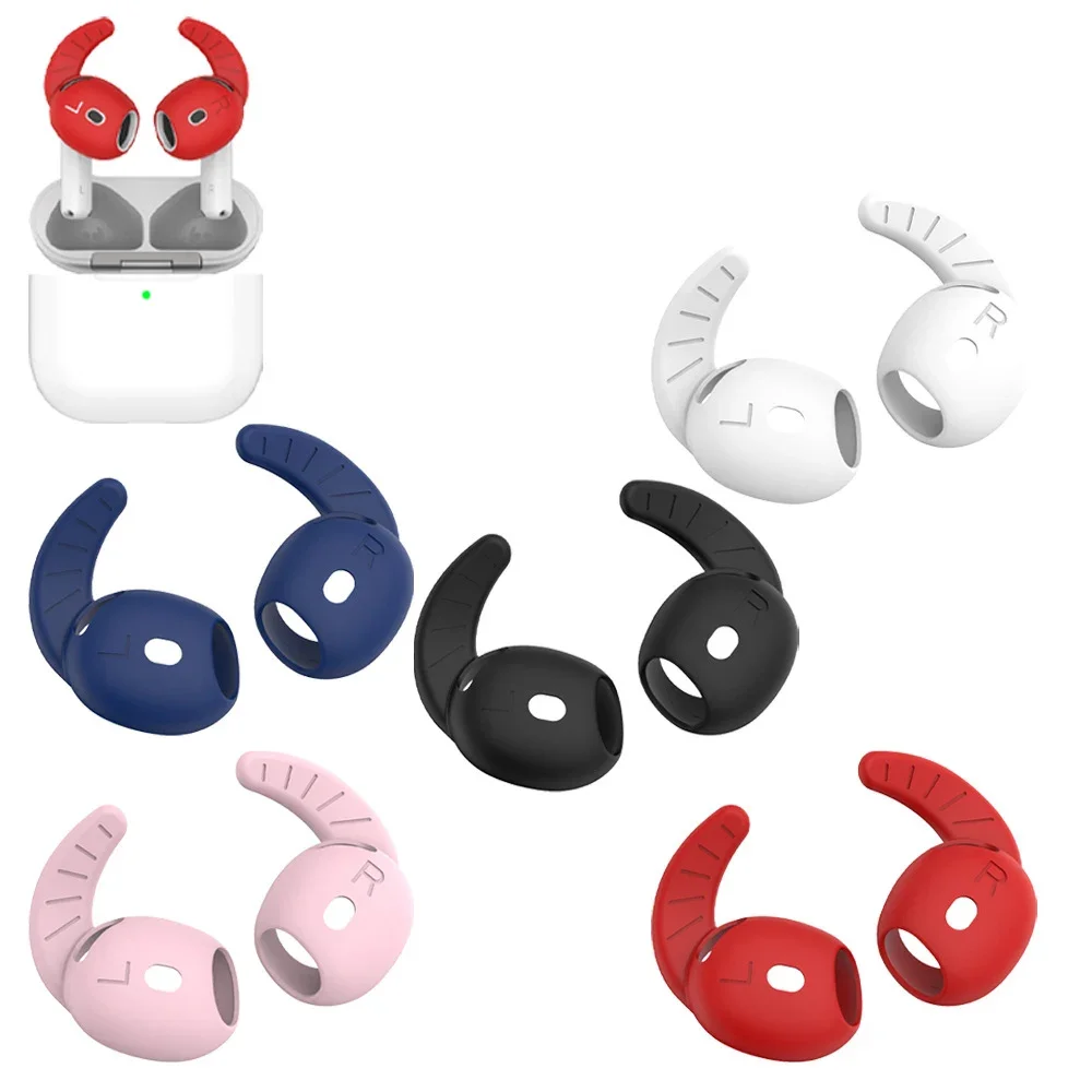 For Apple Aripods 4 Soft Silicone Protective Earhooks Anti-slip Ear Hook Earphone Holders Case For Ari pods 4 2024 Cover Shell