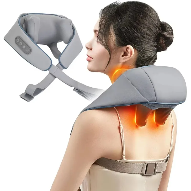 

Wireless Neck and Shoulder Massager Kneading Shiatsu Neck Massager