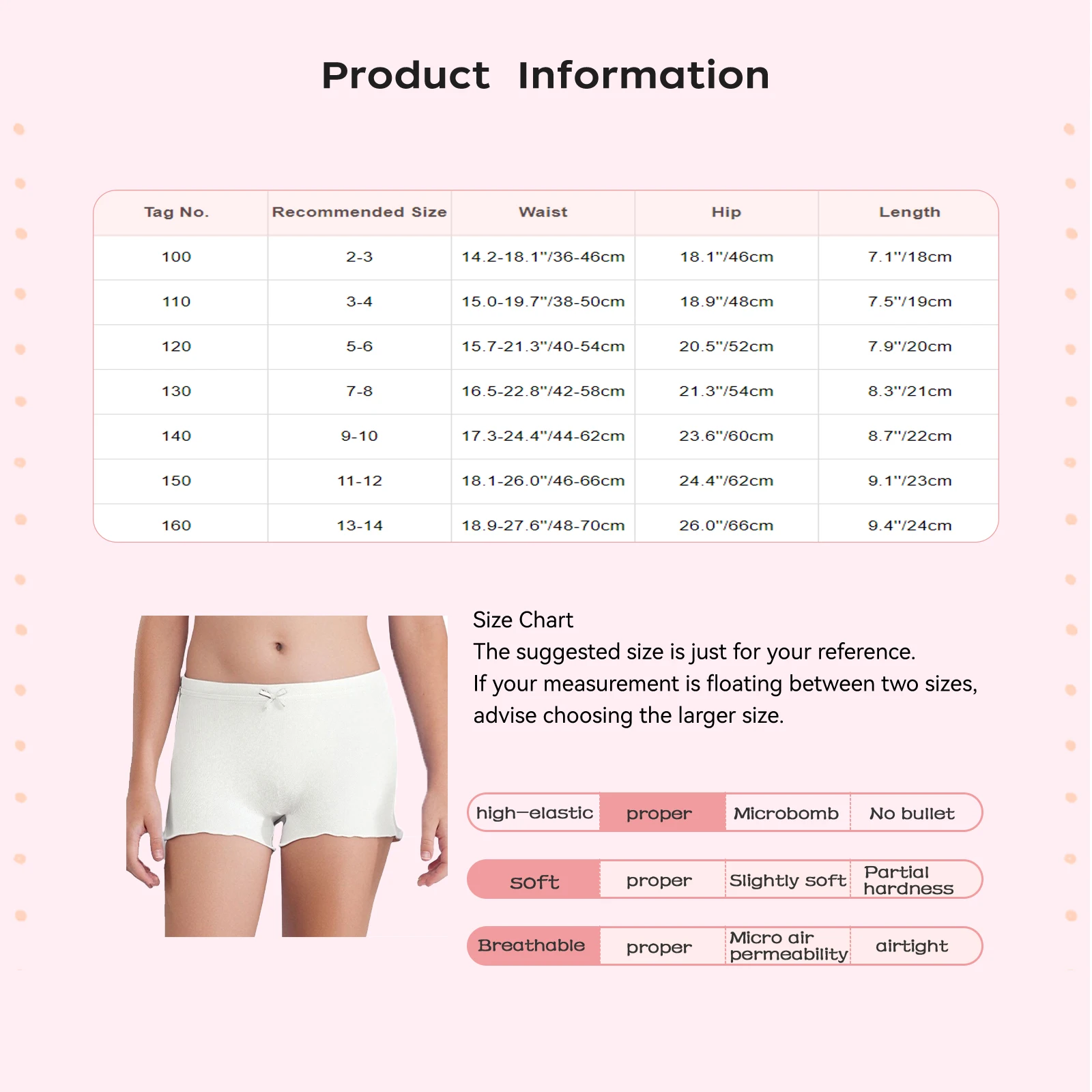طفل فتاة Bowknot الخس هيم الغنيمة السراويل سراويل مرونة الخصر بلون الملابس الداخلية رياضة الباليه الرقص السراويل اللياقة البدنية قيعان