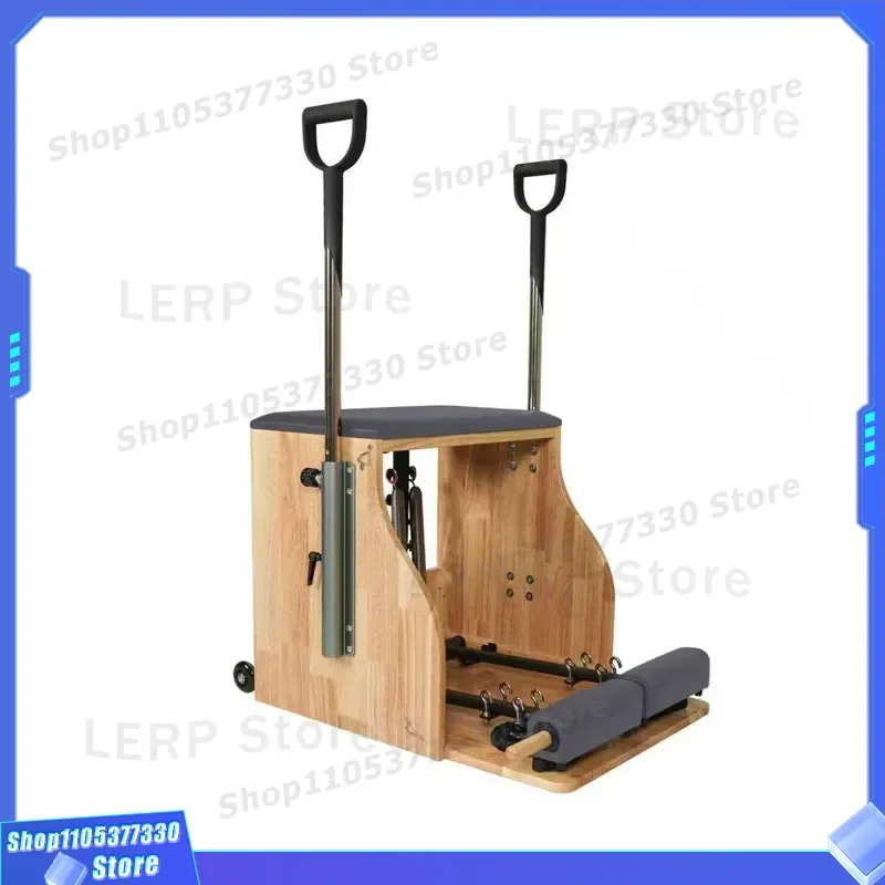 Portable Oak Pilates Chair Durable Fitness Equipment Household Accessories Direct Factory Supply for Home Gym Workout