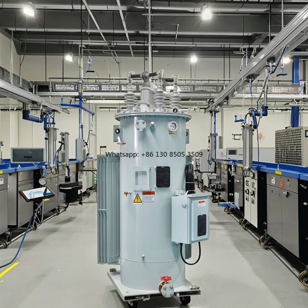 American Standard Oil-immersed Automatic Step Voltage Regulator High Pressure Single Phase Variac Transformer Precision Systems