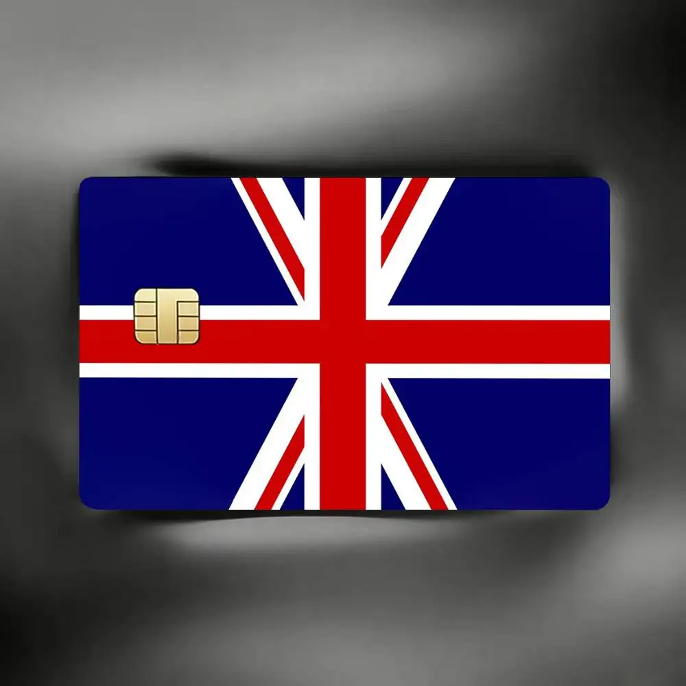 Global World Countries Flags Credit Card Skin Stickers For VISA Bank Bus Metro Access Card Protective Film Cover Sticker