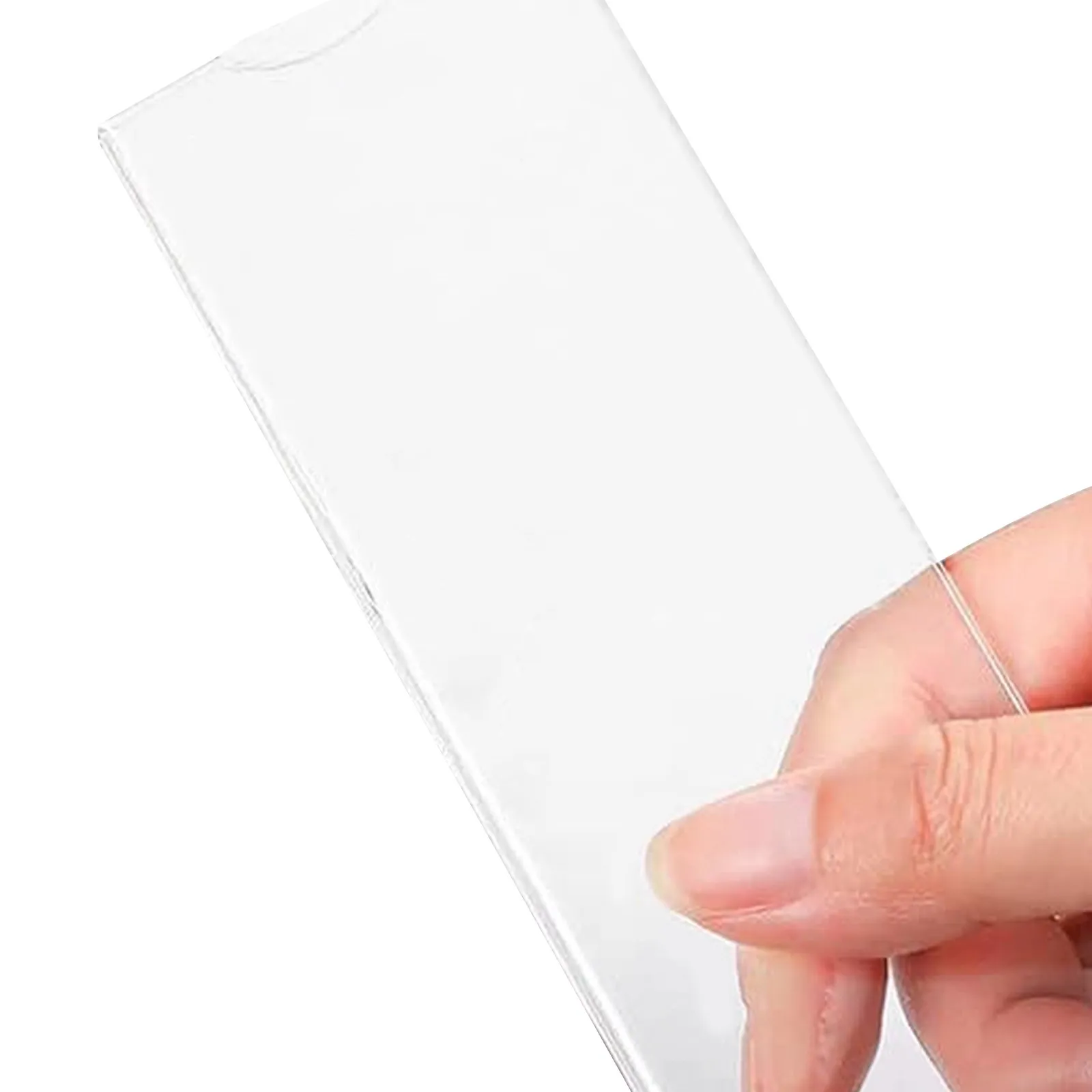 Набор из 6 акриловых рамок для табличек с именами, прозрачные держатели для настенного, настольного или дверного крепления, для офисных именных табличек, титулов, номеров комнат, для учителей и врачей