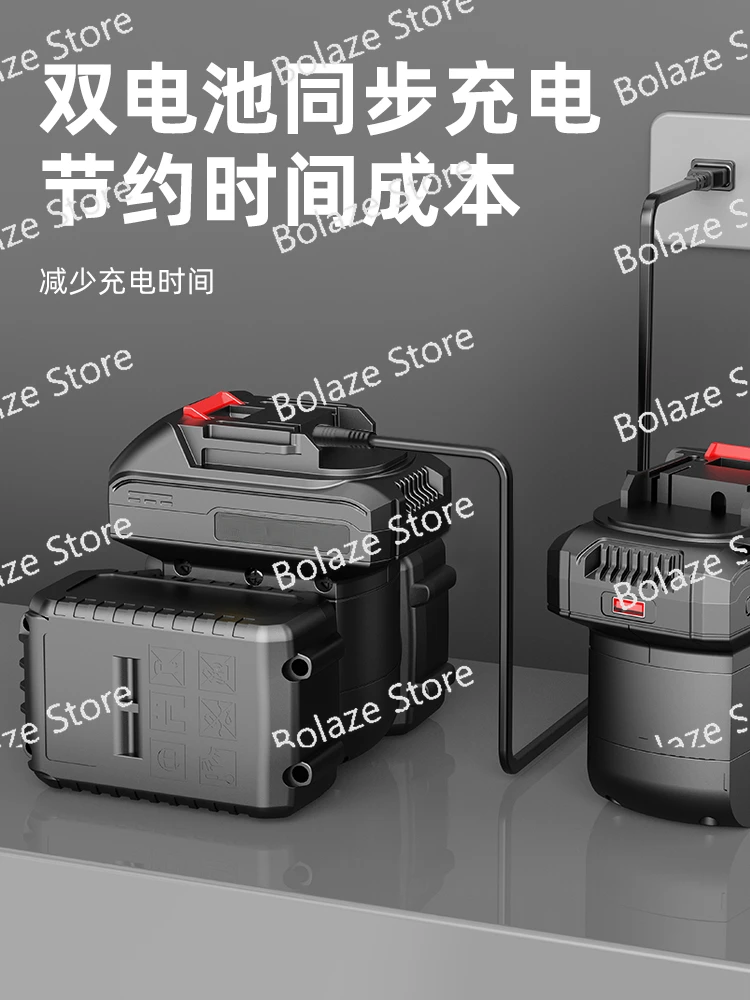 One-to-Two Universal Lithium Battery Converter Electric Drill Electric Wrench Dongcheng Dayi Mutian Lithium Battery Conversion