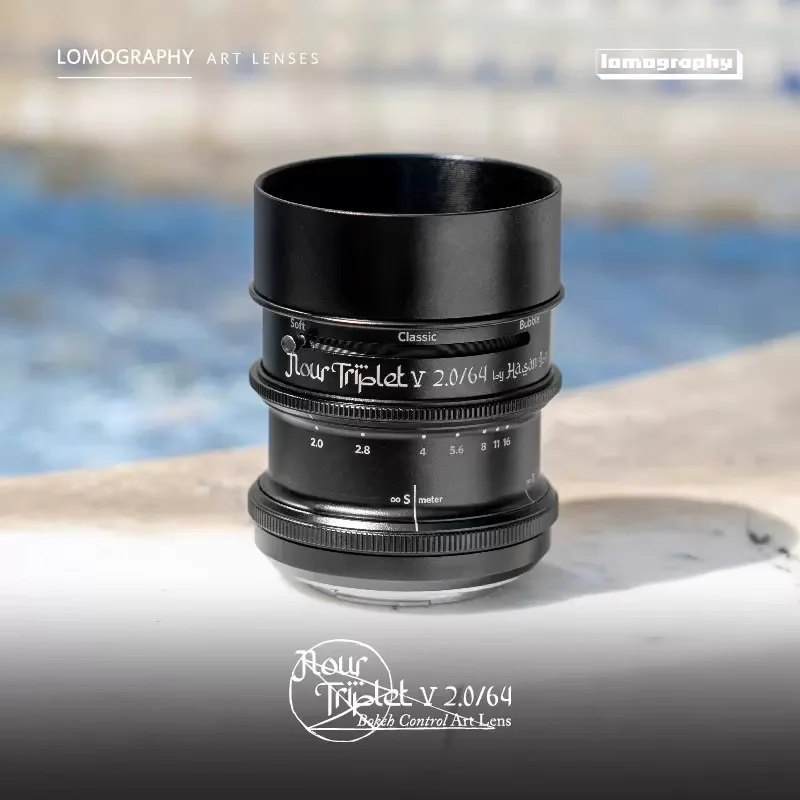 عدسة Lomo Nour Triplet V 2.0/64 Bokeh Control Art مقاس 65 مم F2.4 لكاميرات Nikon Z/Sony E/Canon RF Mount